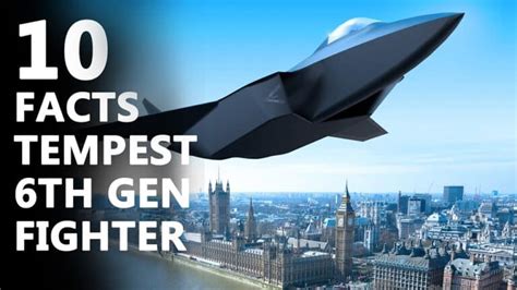10 Facts About The Tempest 6Th Gen Fighter Jet Jetline Marvel