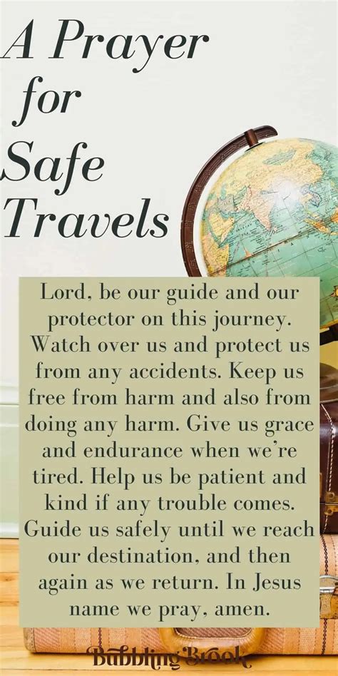 10 Prayers For Safe Travel Travelers Prayers For A Safe Journey