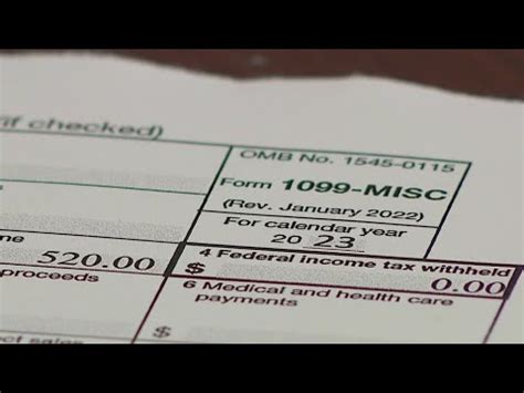 1099 Misc For Mn One Time Tax Rebate