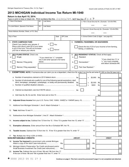 11 Michigan Forms Mi 1040 Free To Edit Download Print Cocodoc 11 Michigan Forms Mi 1040 Free To Edit Download Print Cocodoc