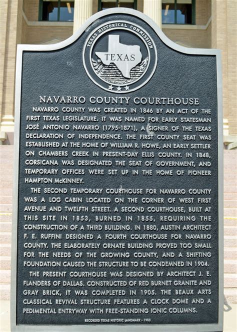 136 Navarro County 254 Texas Courthouses 136 Navarro County 254 Texas Courthouses