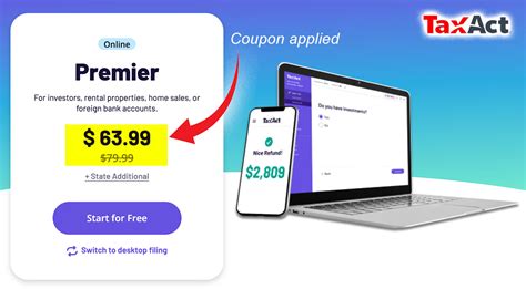 20% Taxact Coupons, Promo Codes: Deluxe, Premier • 2025