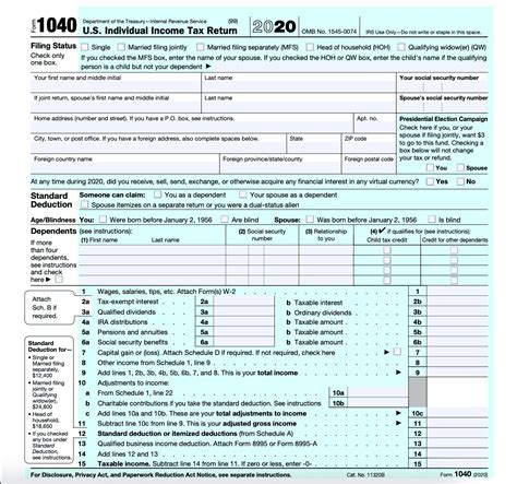 2020 Tax Return