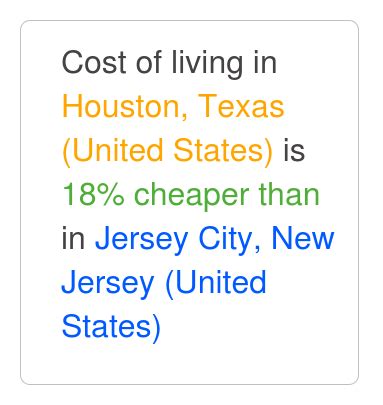 2025 Cost Of Living Calculator For Taxes Houston Texas And Jersey City New Jersey 2025 Cost Of Living Calculator For Taxes Houston Texas And Jersey City New Jersey