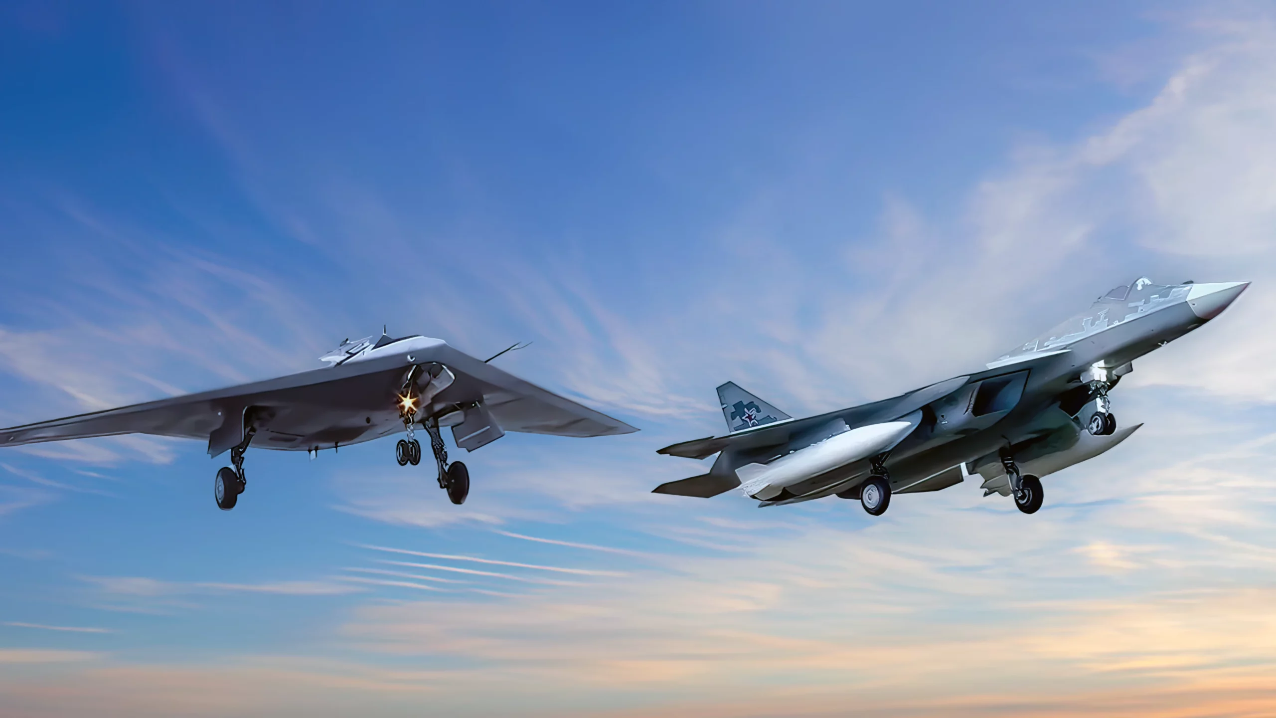 2025 S 70 Okhotnik Russia S Stealth Drone That Changes The Future Of Warfare Youtube