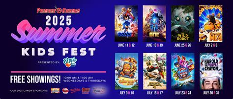 2025 Summer Kids Fest Premiere Cinemas Bryan Movie Theater 2025 Summer Kids Fest Premiere Cinemas Bryan Movie Theater