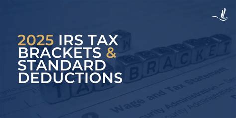 2025 Tax Brackets Irs Releases Inflation Adjustments Standard Deduction