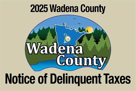 2025 Wadena County Delinquent Tax List Wadena Pioneer Journal News Weather Sports From Wadena Minnesota 2025 Wadena County Delinquent Tax List Wadena Pioneer Journal News Weather Sports From Wadena Minnesota
