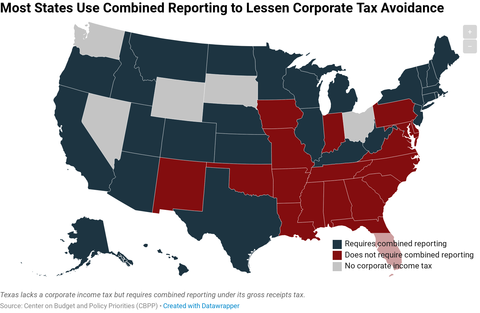 28 States Plus D C Require Combined Reporting For The State Corporate Income Tax Center On Budget And Policy Priorities 28 States Plus D C Require Combined Reporting For The State Corporate Income Tax Center On Budget And Policy Priorities