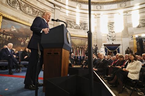 4 Takeaways From Trump S Second Inaugural Address Npr