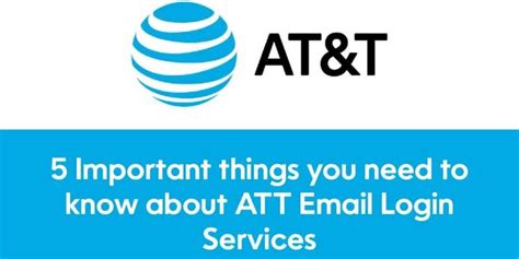 5 Important Things You Need To Know About Att Email Login Services Nced Cloud