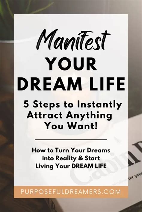 5 Steps To Manifest Your Dream Life As Told By Nk