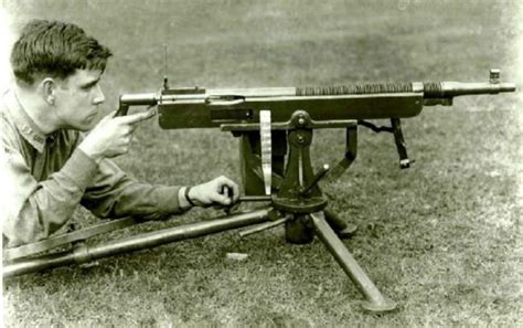 7 Awesome Machine Guns America Took To Wwi