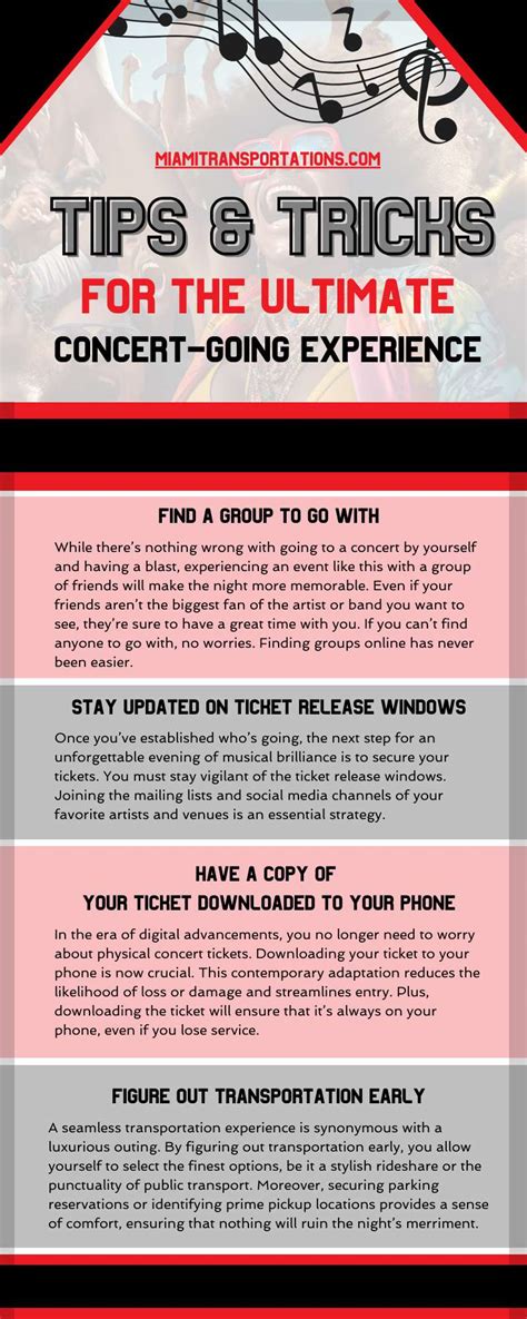 8 Tips To Help You Make The Most Of Your Concert Going Experience Mythirtyspot