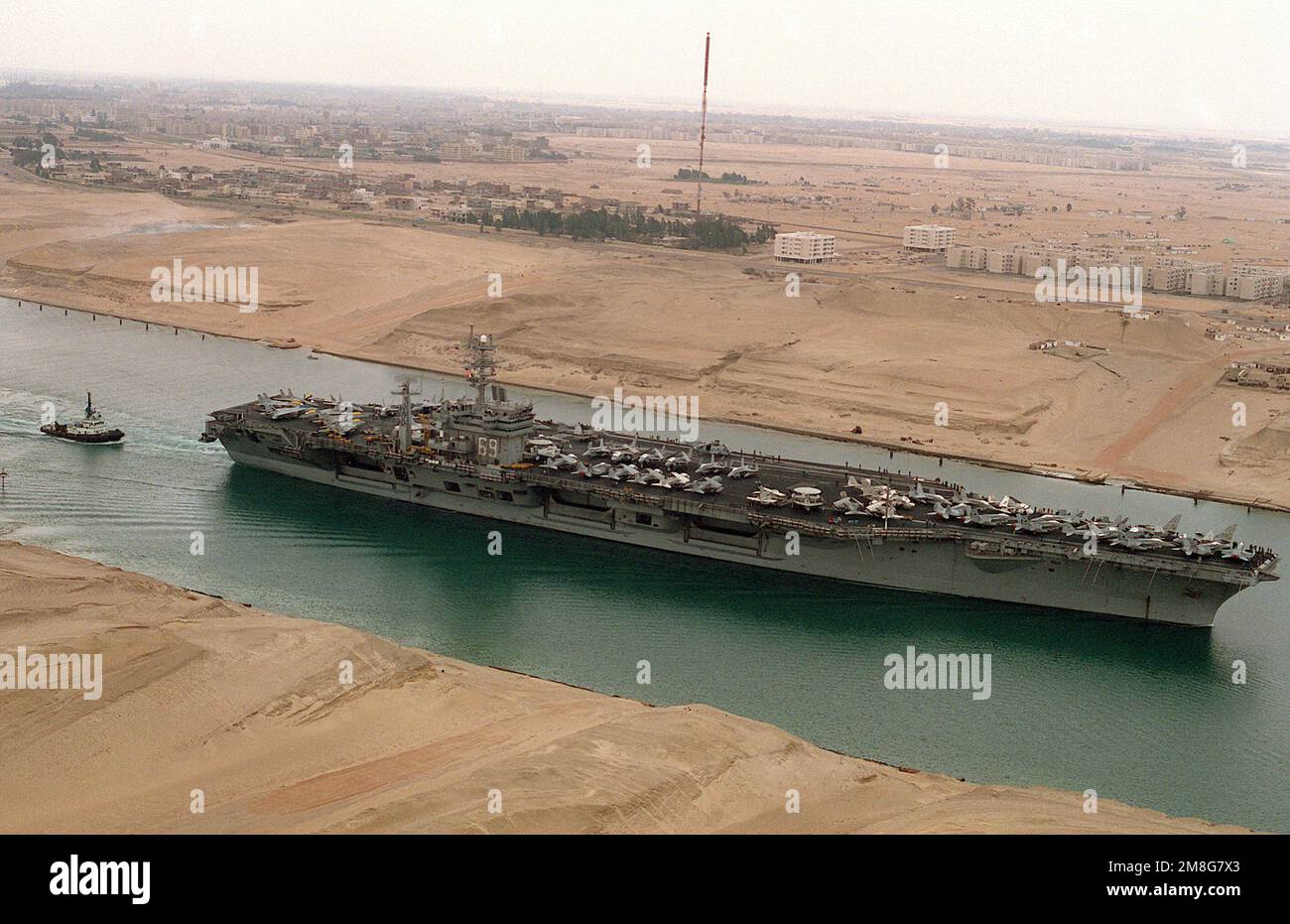 A Bow View Of The Nuclear Powered Aircraft Carrier Uss Dwight D Eisenhower Cvn 69 As The Vessel Transits The Suez Canal Northward State Suez Canal Country Egypt Egy Stock Photo Alamy A Bow View Of The Nuclear Powered Aircraft Carrier Uss Dwight D Eisenhower Cvn 69 As The Vessel Transits The Suez Canal Northward State Suez Canal Country Egypt Egy Stock Photo Alamy