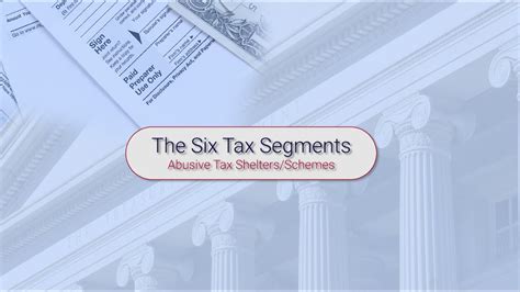 Abusive Tax Shelters Know The Score Mahoneysabol