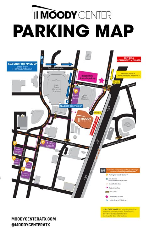 Accessibility Guide Moody Center Austin Texas Accessibility Guide Moody Center Austin Texas