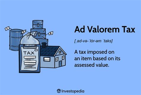 Ad Valorem Tax Definition And How It S Determined Ad Valorem Tax Definition And How It S Determined