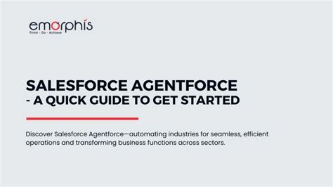 Agentforce Guide How To Get Started Salesforce