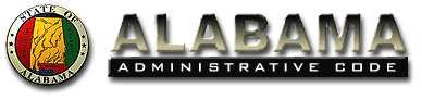 Alabama Administrative Code