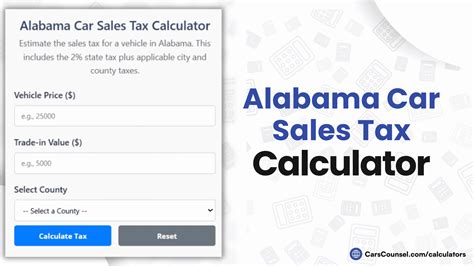Alabama Sales Tax Calculator