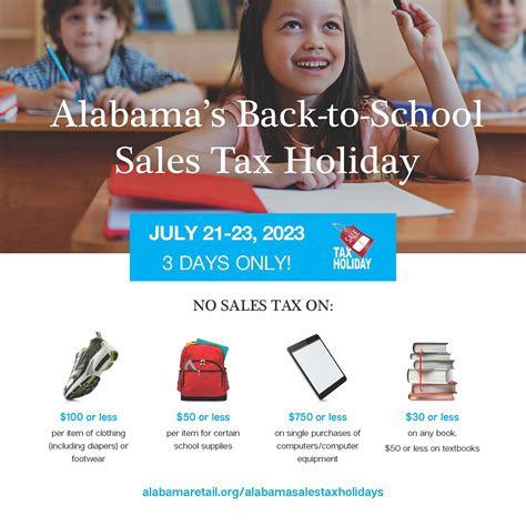 Alabama Tax Free Weekend