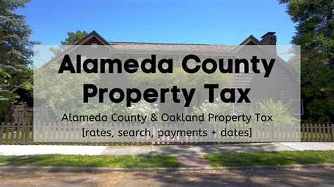 Alameda County Real Estate Tax