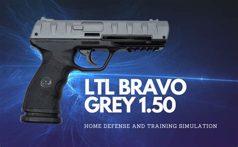 Amazon Com Ltl Bravo Grey 1 50 Full Power Air Gun Non Lethal Defense Training And Self