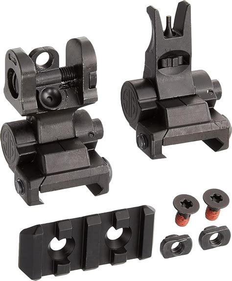 Amazon Com Sig Sauer Factory Replacement Adjustable Flip Up Sight Set For M400 Tread Black Amazon Com Sig Sauer Factory Replacement Adjustable Flip Up Sight Set For M400 Tread Black