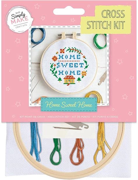Amazon Com Simply Make Cross Stitch Kit Cute Lion Design For Kids And Adults Including Hoop Embroidery Thread Fabric And Needle Perfect For Adult Crafts And Beginners Starter Cross Stitch Amazon Com Simply Make Cross Stitch Kit Cute Lion Design For Kids And Adults Including Hoop Embroidery Thread Fabric And Needle Perfect For Adult Crafts And Beginners Starter Cross Stitch