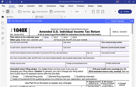 Amending Your Tax Return With Form 1040X What You Need To Know Fastercapital Amending Your Tax Return With Form 1040X What You Need To Know Fastercapital