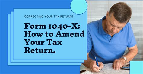 Amending Your Us Tax Return With Form 1040 X Amending Your Us Tax Return With Form 1040 X