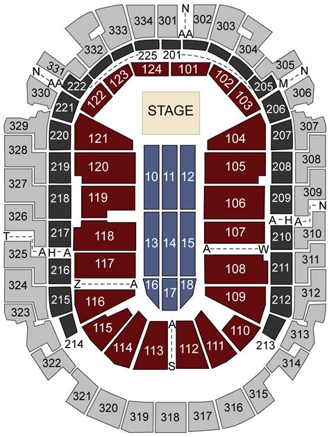 American Airlines Arena Seating Chart