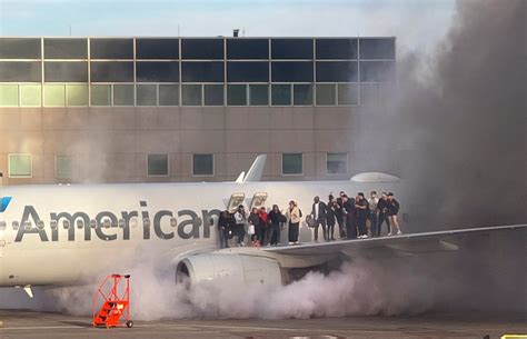 American Airlines Flight To Phoenix Lands Safely After Fire And Smoke Inside Cabin