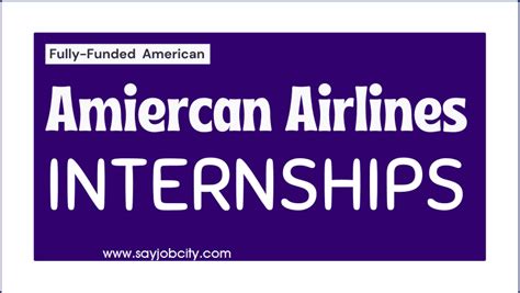 The History and Evolution of American Airlines Internships