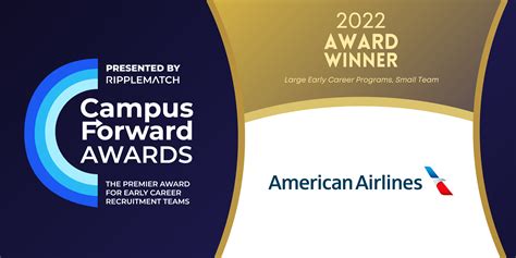 American Airlines Is A Campus Forward Award Winner 2022