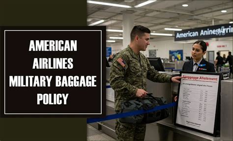 Up in the Air: Navigating American Airlines Military Baggage Policies