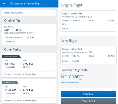 American Airlines Same Day Flight Change Comprehensive Guide The Points Guy