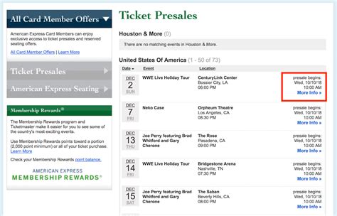 How to Buy American Express Concert Tickets Easily and Securely