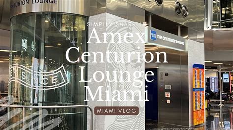 Amex Centurion Lounge Miami Review A Comprehensive Guide The Pointy Miles