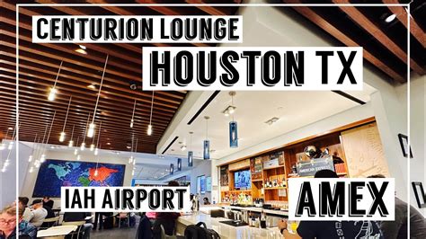 Amex Lounge Houston Texas Iah Airport Youtube Amex Lounge Houston Texas Iah Airport Youtube