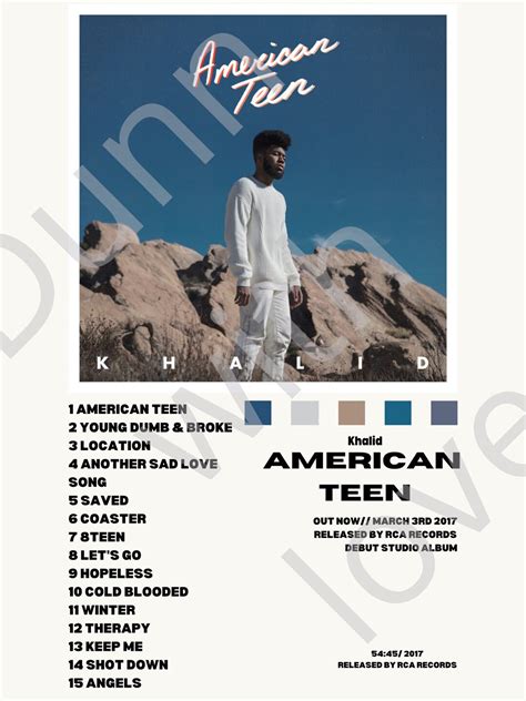 Amp Quot Khalid American Teen Album Poster Art Amp Quot Poster For Sale By Forestmorey Redbubble Amp Quot Khalid American Teen Album Poster Art Amp Quot Poster For Sale By Forestmorey Redbubble