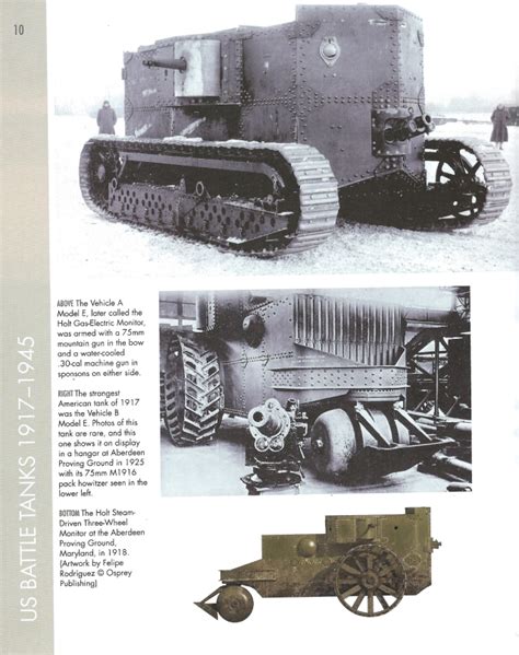 Amps Reviews Osprey Us Battle Tanks 1917 1945 Armor Modeling Preservation Society