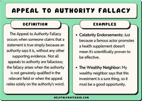 Appeal To Authority Fallacy Definition Amp Examples