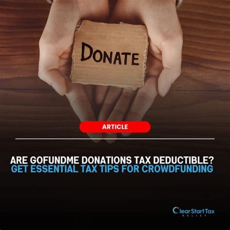 Are Gofundme Donations Tax Deductible Tax Tips Rules Are Gofundme Donations Tax Deductible Tax Tips Rules