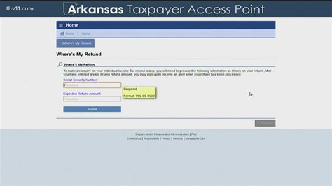 Arkansas Implements Website To Track State Tax Refunds Arkansas Implements Website To Track State Tax Refunds