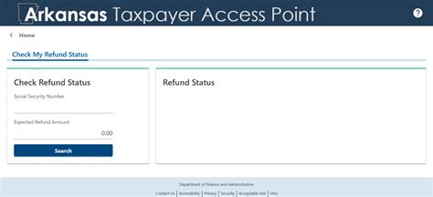 Arkansas State Tax Refund