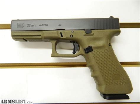 Armslist For Sale Trade Od Green Glock 22 40 Cal
