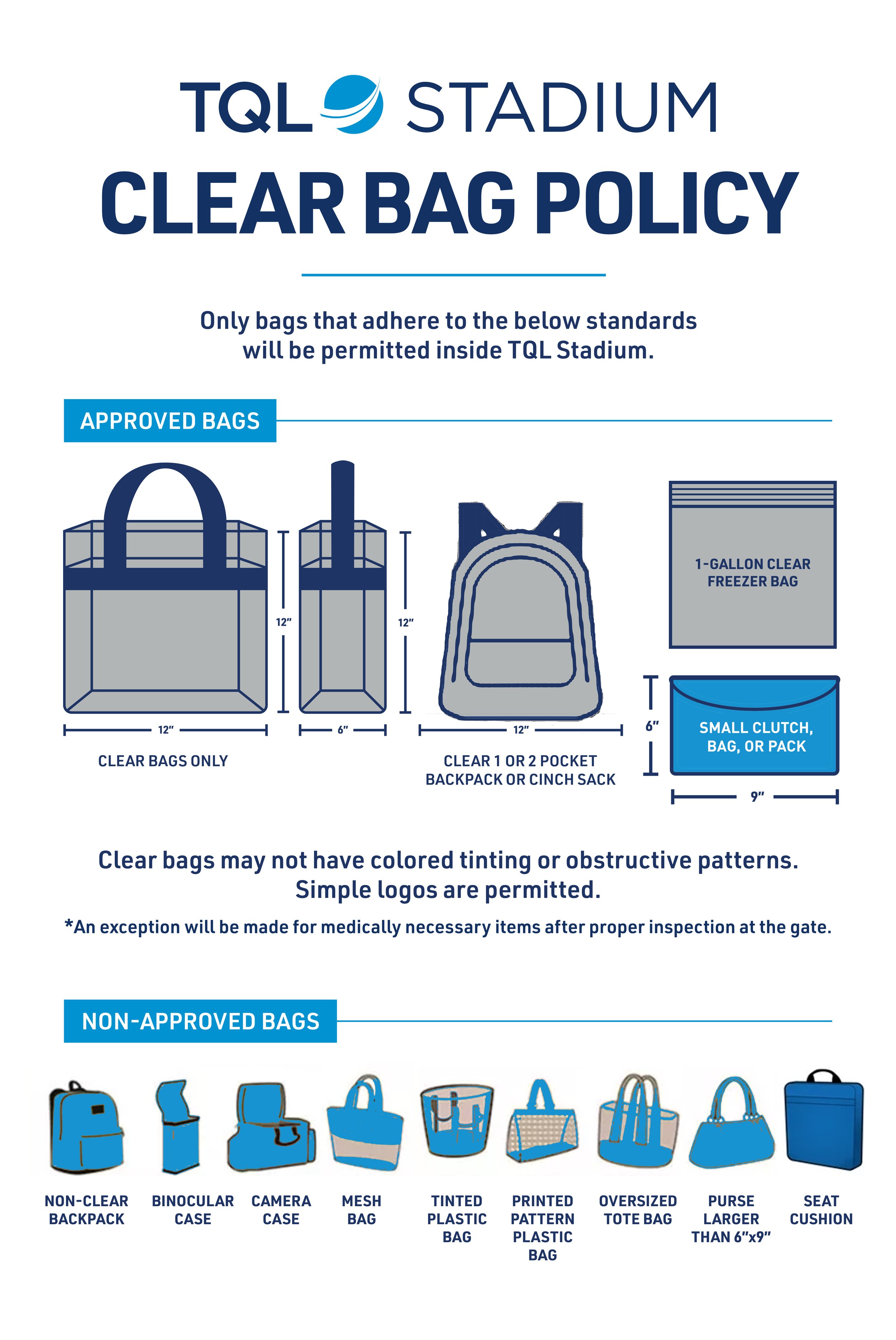 At Amp T Stadium Bag Policy What Dallas Fans Need To Know At Amp T Stadium Bag Policy What Dallas Fans Need To Know