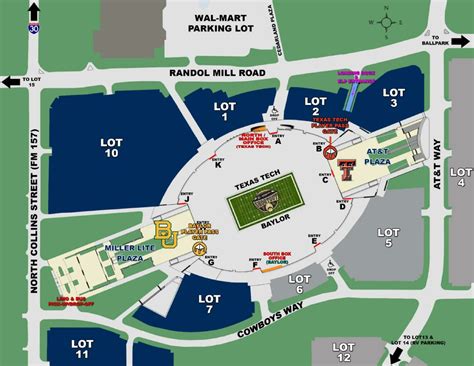At Amp T Stadium Parking Guide Tips Maps Deals World Wire